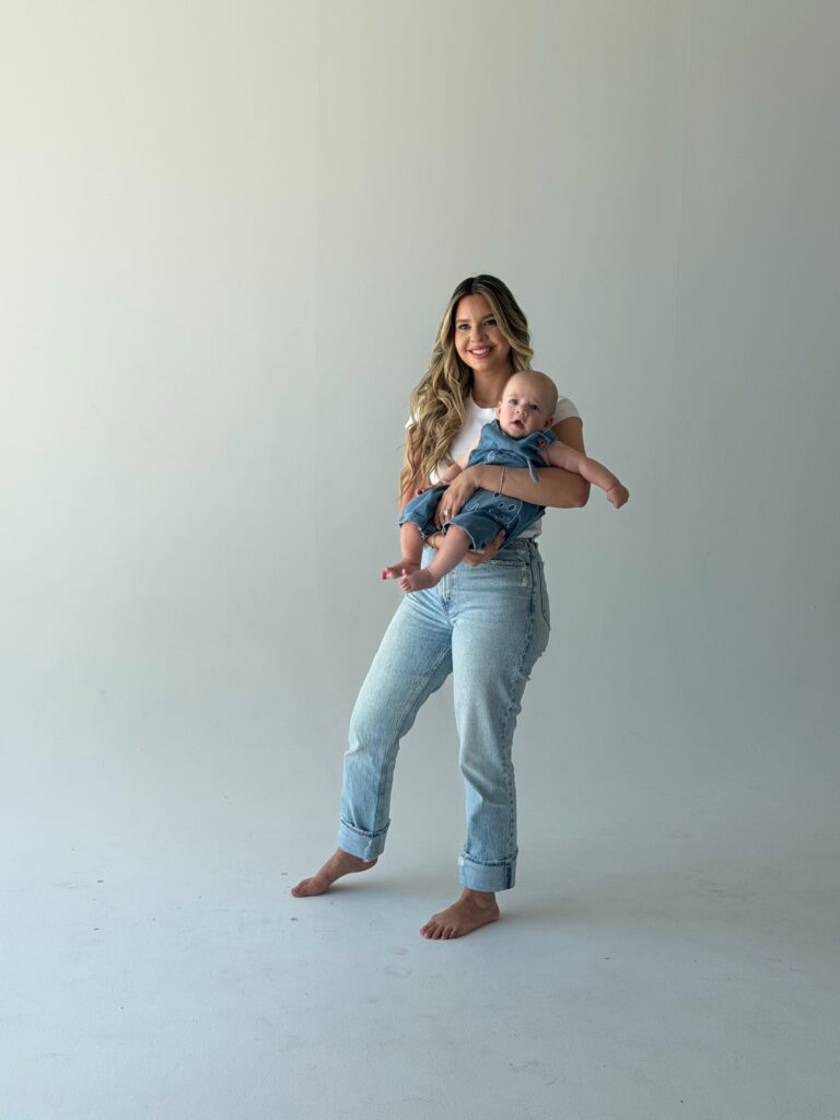 Liam and mom photo shoot