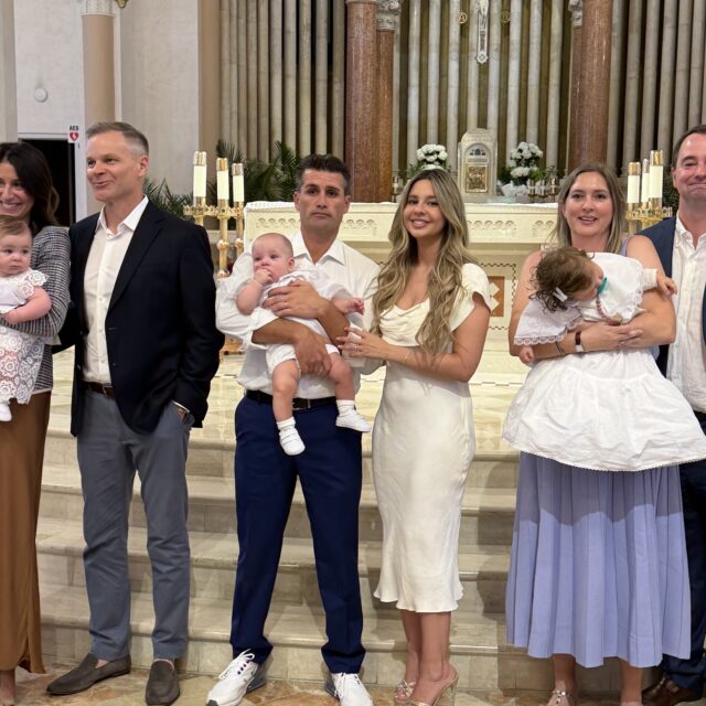 Liam after his Baptism