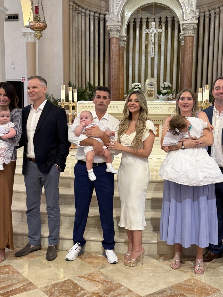 Liam after his Baptism