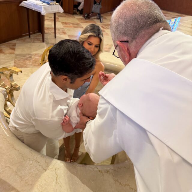 Liam got baptized 5.15.26